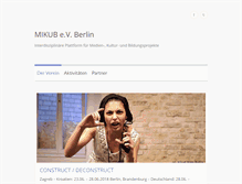 Tablet Screenshot of mikub.org